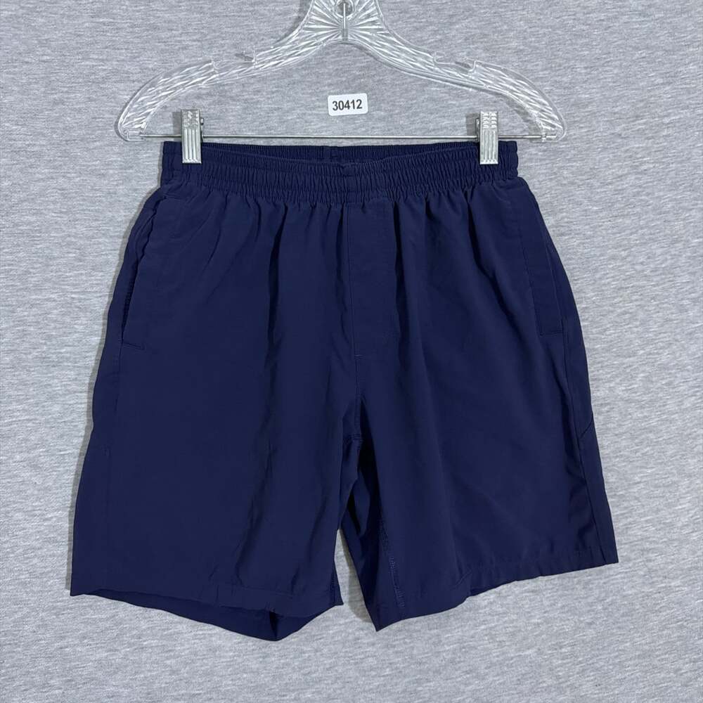 Bear Bottom Men's Size Medium Blue Nylon 7" Inseam Activewear Shorts
